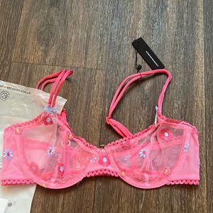 Lounge Sheer Floral Bra